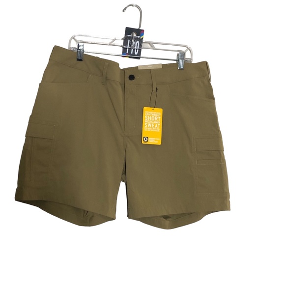 Carhartt Women's FORCE MADDEN Straight Fit Cargo Shorts Size 18 Regular - Picture 2 of 6